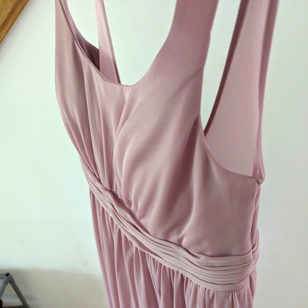Mauve Azazie Bridesmaid's dress